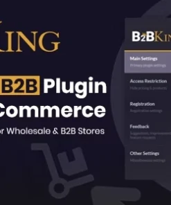 B2BKing – The Ultimate WooCommerce B2B & Wholesale Plugin 5.2.66