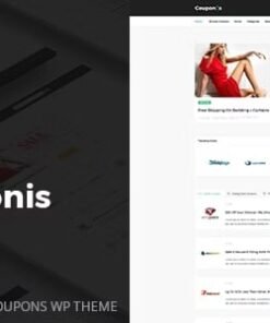 Couponis Theme – Affiliate & Submitting Coupons WordPress Theme 3.2.1