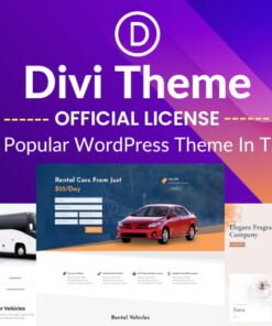 Divi Theme – All Pre-Made Templates | Original License | One Time Payment – Exclusive Deal