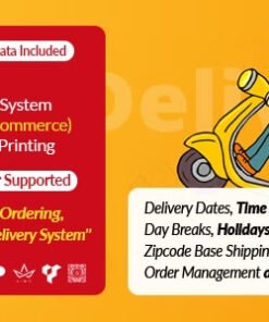 FoodBook | Online Food Ordering & Delivery System for WordPress with One-Click Order Printing 4.3.9
