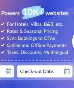 Hotel Booking WordPress Plugin – MotoPress Hotel Booking 5.0.4