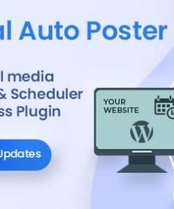 Social Auto Poster – WordPress Scheduler & Marketing Plugin 5.4.8