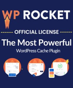 WP Rocket No.1 Cache Plugin | Original License For 1 Year – Exclusive Deal