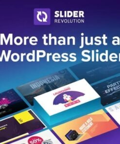 Slider Revolution Responsive WordPress Plugin (Add-ons and templates will not be imported, only custom sliders can be created.) 6.7.31